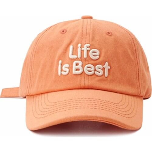 Hot Cotton Baseball Cap Snapback Caps Retro Letter Bone Hats For Men Women Gorras Hombre Dad Casual Casquette