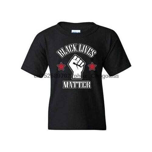 Black Lives Matter Support Protest Police Los Angeles DT Youth Kids T-Shirt Tee