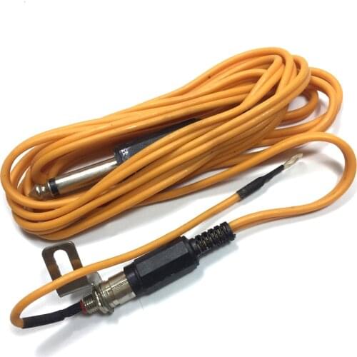 10pc 1.8m Flexible Silicone RCA Clip Cord Plug For Tattoo Machine