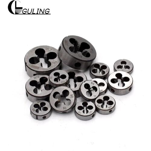 GULING 6542-HSS size M31-M50 Round Metric Thread Die tap Round Threading Dies Tool