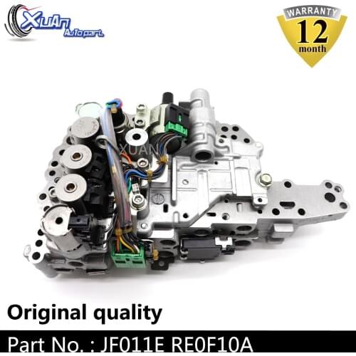 XUAN CVT Valve Body Transmission Solenoid Body JF011E RE0F10A For Nissan Altima Rogue Sentra Tiida X-Trail Dodge Caliber