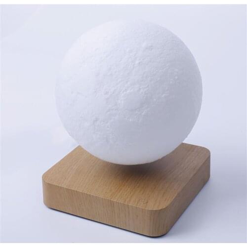 Magnetic Levitation LED Touch 3D Print Light Bedroom Moon Night Lamp Valentines Day Birthday Gifts Home Decoration night light