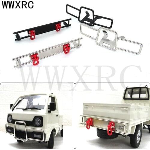 Metal Front Rear Bumper with hook for WPL Model D12 1/10 RC Car