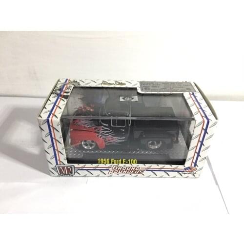 M2 1/64 1956 Ford F100 Diecast Collection of Die-casting Simulation Alloy Model Car Children Toys