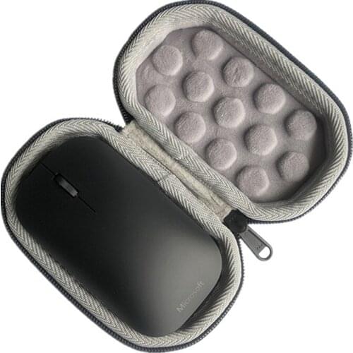 Fashion Slim EVA Hard Protective Storage Box Carrying Bag Case for Microsoft Designer/Surface Go Mobile Mouse