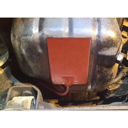 Onever Car Engine Oil Pan Sump Tank Heater Pad 250W Silicone Oil Heating Pad Engine Oil Tank Wear Protect With EU Plug 220-240V