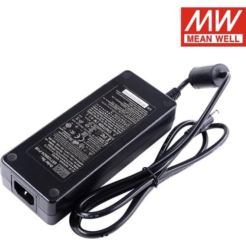 Original MEAN WELL GST120A24-P1M R7B 24V 5A SMPS Meanwell GST120A 120W AC-DC High Reliability Industrial Adaptor