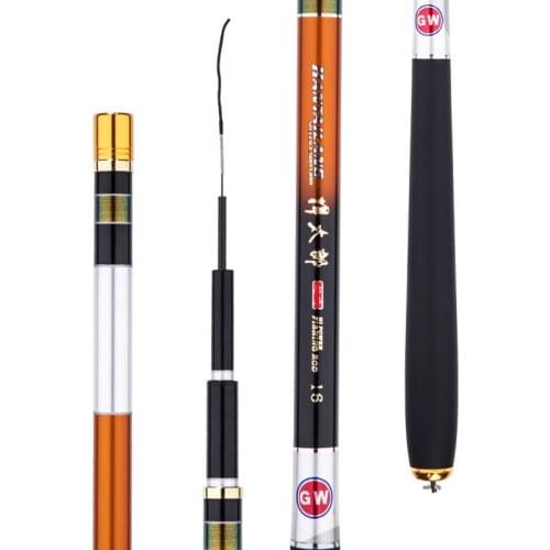 3.6/3.9/4.5/4.8/5.4/5.7/6.3/7.2m Taiwan Fishing Rod Carp Fishing Poles Hand Olta Carbon Fiber Fishing Canne Fishing Tackle