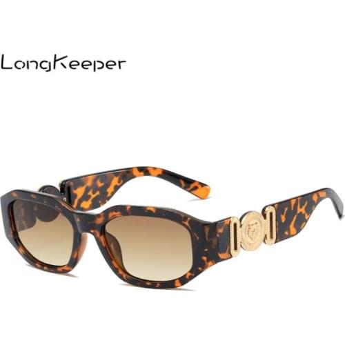 Vintage Square Sunglasses For Men Women Classic Rectangle Sun Glasses Personality Street Shooting Outdoor Eyeglasses Eyewear