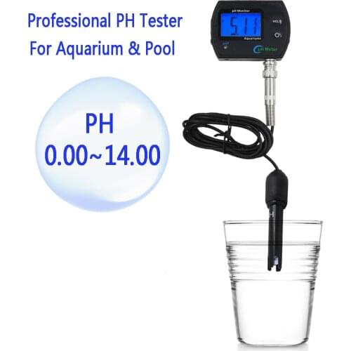 High Accurate Digital PH-990 Online PH Monitor Tester With LCD Large Screen Durable Acidimeter Temp Water Quality Monitor Tool