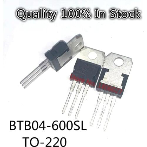 10pcs/lot BTB04-600SL BTB04600SL Triac 4A600V TO-220