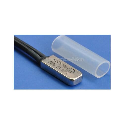 100x KSD9700 NC 95 C Thermostat, Temperature Switch