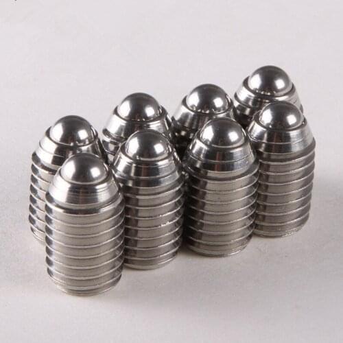4PCS Socket Set Screws Ball Point 304 Stainless Steel M6*12