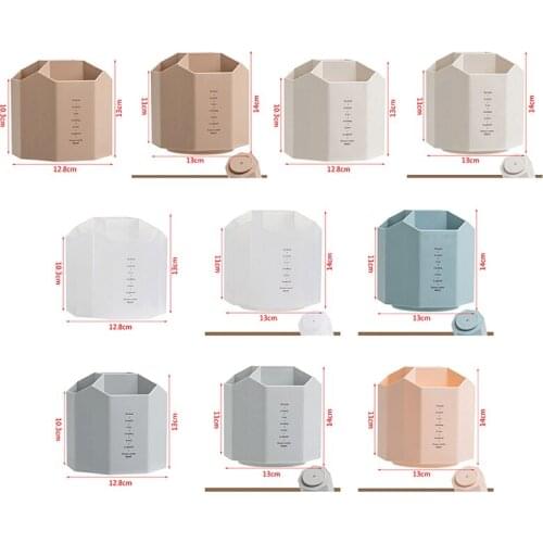 360 Degree Rotating Pen Holder Creative Large Capacity Desktop Storage Box