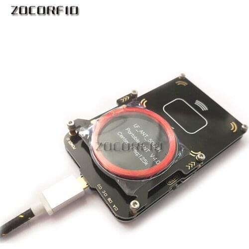 DIY 125KHZ &13.56MHZ newest Proxmark3 V5 DEV kits RFID NFC duplication code 0 sector(free software)
