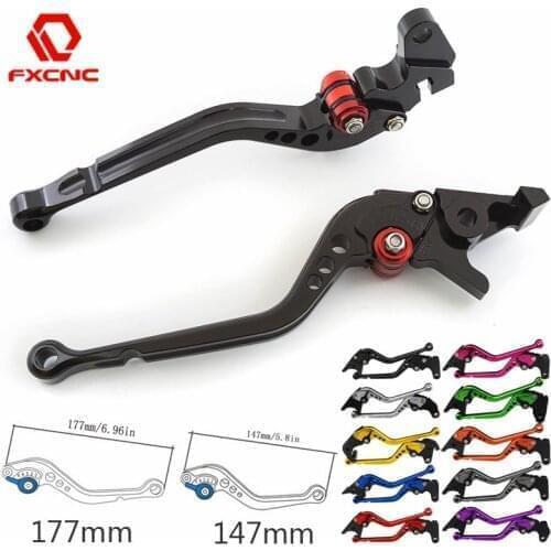 For Yamaha YBR125 FAZER YBR 125 2007 2008 2009 2010 2011 2012 Motorcycle Accessories Adjustable Brake Clutch Levers Handle Lever