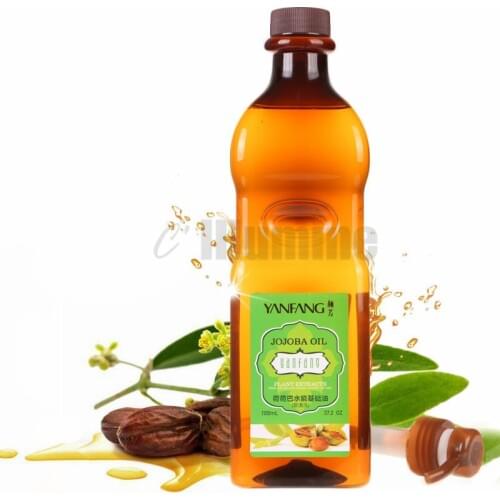 Jojoba Oil Essential Oil Open Back Scrapping Massage Oil 1100ml Moisturizing Water Locking Base Oil
