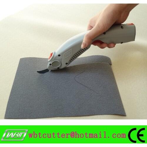 Electric leather cutting scissors