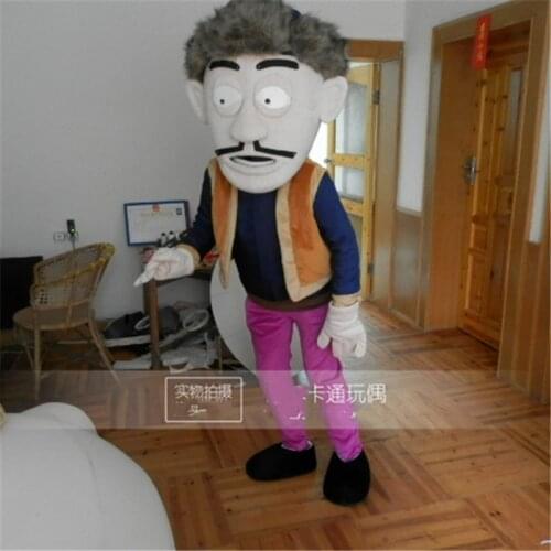 Bear Haunt Mascot Costume Adult Halloween Birthday Party Cartoon Apparel Cosplay Costumes