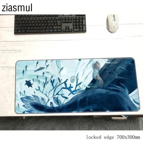 Mushishi padmouse esports accessory 700x300x2mm mouse pad gaming enterprise best Boy Gift mats keyboard mouse mat gamer