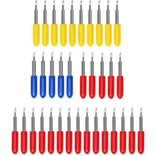 HOT-30/45/60 Degree for Roland Cricut Cutting Plotter Vinyl Blade Cutter Blades Cricut Machine Milling Cutter Carving Tools