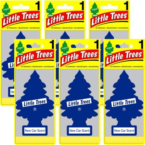 Little Trees New Car Scent Asma Oto Kokusu 6 Adet