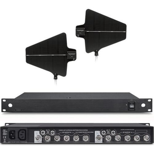 Bolymic Karaoke Microphone wireless system Wish Antenna Power Distribution System 470-952MHZ For Professional Wireless Microphon