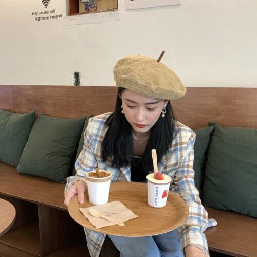 Fashion Beret Hat Ladies French Artist Beanie Beret Hats Winter Spring Casual Berets for Women Winter Hats Fall Hats for Women