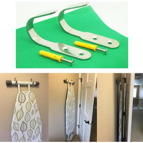 Ironing Board Wall Holder Wall Hanger Wall Mount Rack Storage Holder Display