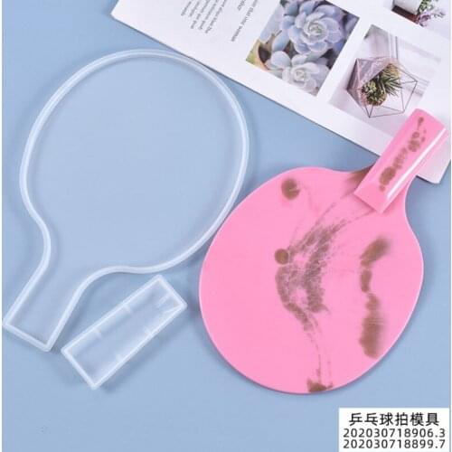Table Tennis Pingpong Board DIY Handcraft Resin Molds UV Epoxy Jewelry Tools Jewelry Accessories