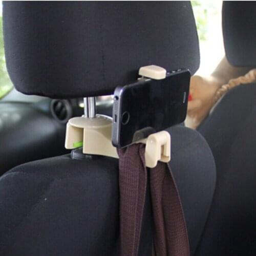 New Car Multi-function Seat back Hook Phone Holder for Land Rover LR4 LR3 LR2 Range Rover Evoque Defender Discovery Freelander