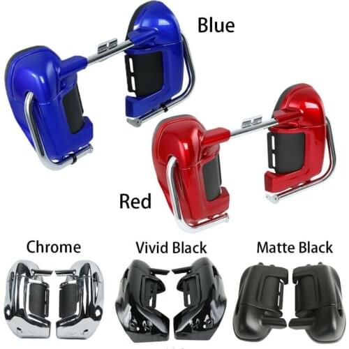 Motorcycle Lower Vented Leg Fairing For Harley Touring Street Glide Electra Glide Road Glide 1983-2013 Black Red