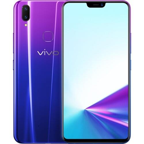New Original vivo Z3x Celular Mobile Phone Full Screen 4GB 64GB Android 9.0 SDM660AIE 6.26" FHD FingerPrint ID Smartphone