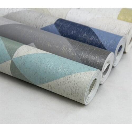 Modern home decoration geometric wallpapers living room bedroom cafe television background wall paper roll behang Beibehang