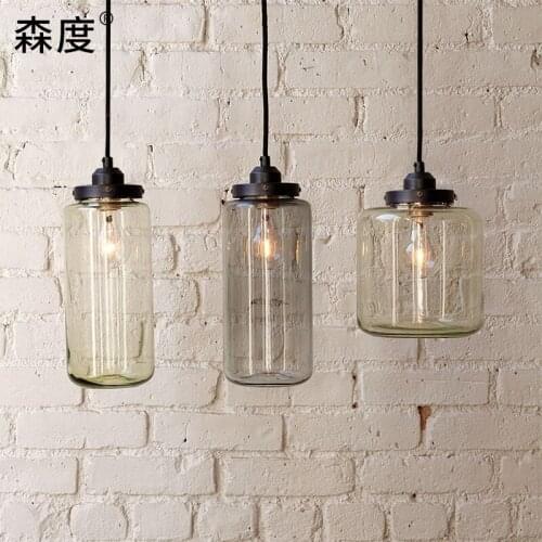 Iron Pulley modern Pendant Lights 3/5/7 heads nordic retro light American Vintage Industrial lamp Edison Pendant lamp fixtures