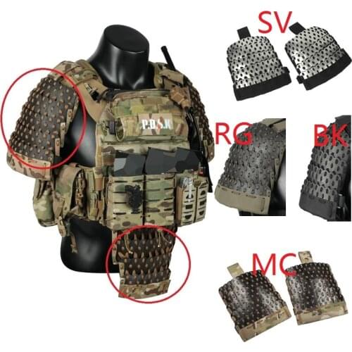 Tactical Vest Sport Tactical Vest Universal Stainless Steel Metal Protection Shoulder Protection