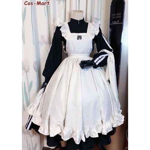 Traditional Cute British Maid Dress Cosplay Costume Gorgeous JK Uniform Unisex Activity Party Role Play Clothing Custom-Make Any
