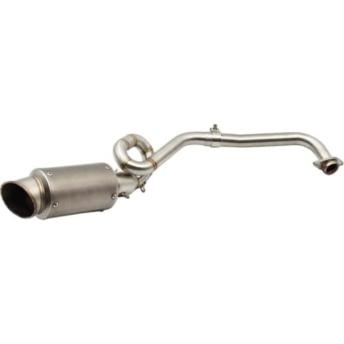 For Yamaha NVX 155 125 AEROX155 Exhaust System Muffler Pipe Slip On Motorbike Link Front Tube Hearders Escape Moto DB Killer