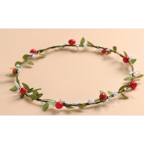 1pc Christmas Wedding Decoration New Pip Berry Garland Wreaths