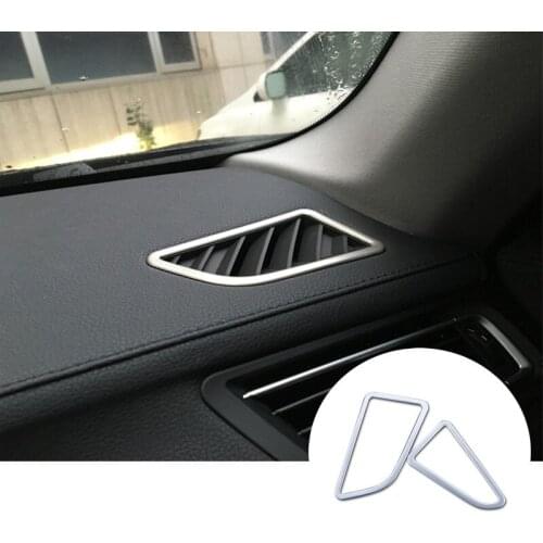 For BMW 7 Series F01 F02 Inner Dashboard Side Air Vent Outlet Cover Trim 2009-2015 2pcs Car accesories interior Car decoration
