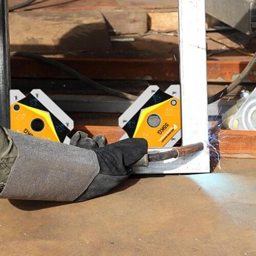 25KG 55KG 75KG Soldering Locator Arrow Shape Magnetic Multifunctional Multiple Angles Welding Positioner for Welding