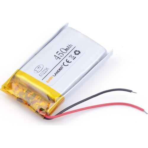 602236 450mah lithium-ion polymer battery quality goods quality of CE FCC ROHS certification authority Sports headphone