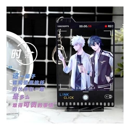 2021New Anime Shiguang Daili Ren Cheng Xiaoshi Lu Guang Transparent Acrylic Stand Model Plate Desktop Toy Keychain Pendant Toys