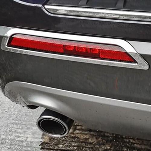 For Ford Explorer U625 2020 2021 Rear Fog Lights Frame Cover Trim Car Styling Accessories