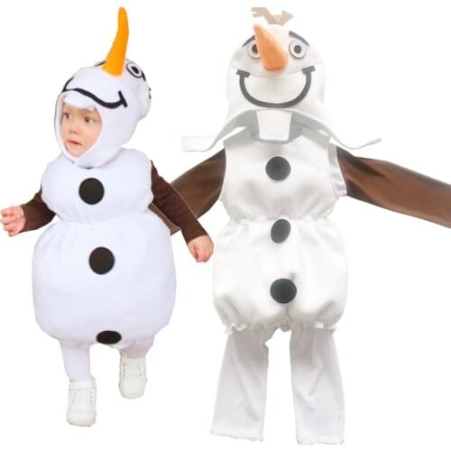 Babay Inspired Costume Snowman Halloween Costume 2T 3T Fleece Costumes