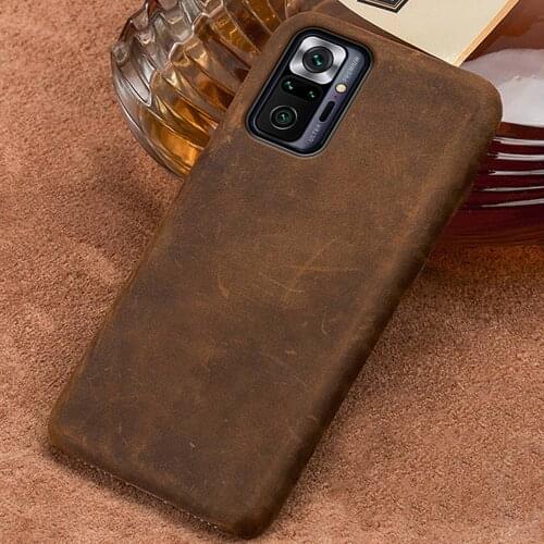 LANGSIDI Leather case For Redmi note 10 pro 9s 9 pro Luxury real leather cover fundas For xiaomi Mi 11 ultra 10T 10 Pro 10Ultra