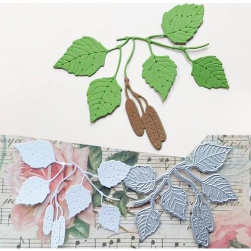 Leaves Metal Cutting Die Stencil DIY Scrapbooking Album Paper Card Template Mold