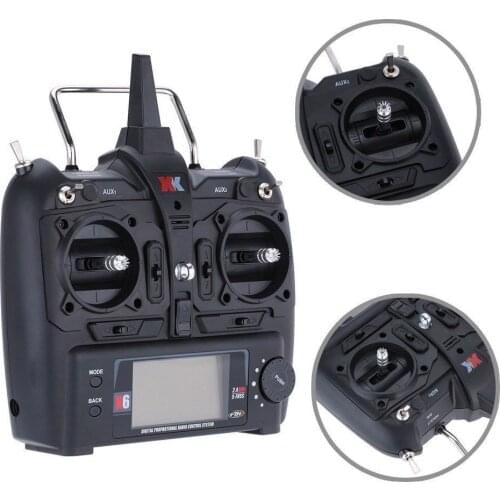 Original XK X6-001 2.4GHz 6CH Transmitter for XK K100 K110 K123 K124 RC Helicopter Drone