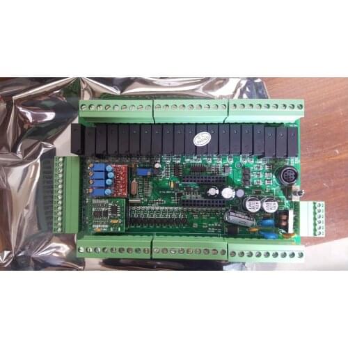PLC003# Single board PLC FX2N-40MR-4AD-2DA compatible PLC 20 input point &20 output point