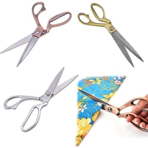 Tailor Scissors Sewing Dressmaking Shear Cutting Scissor Leather Fabric Scissors Handicraft Upholstery Tool Sewing Accessories